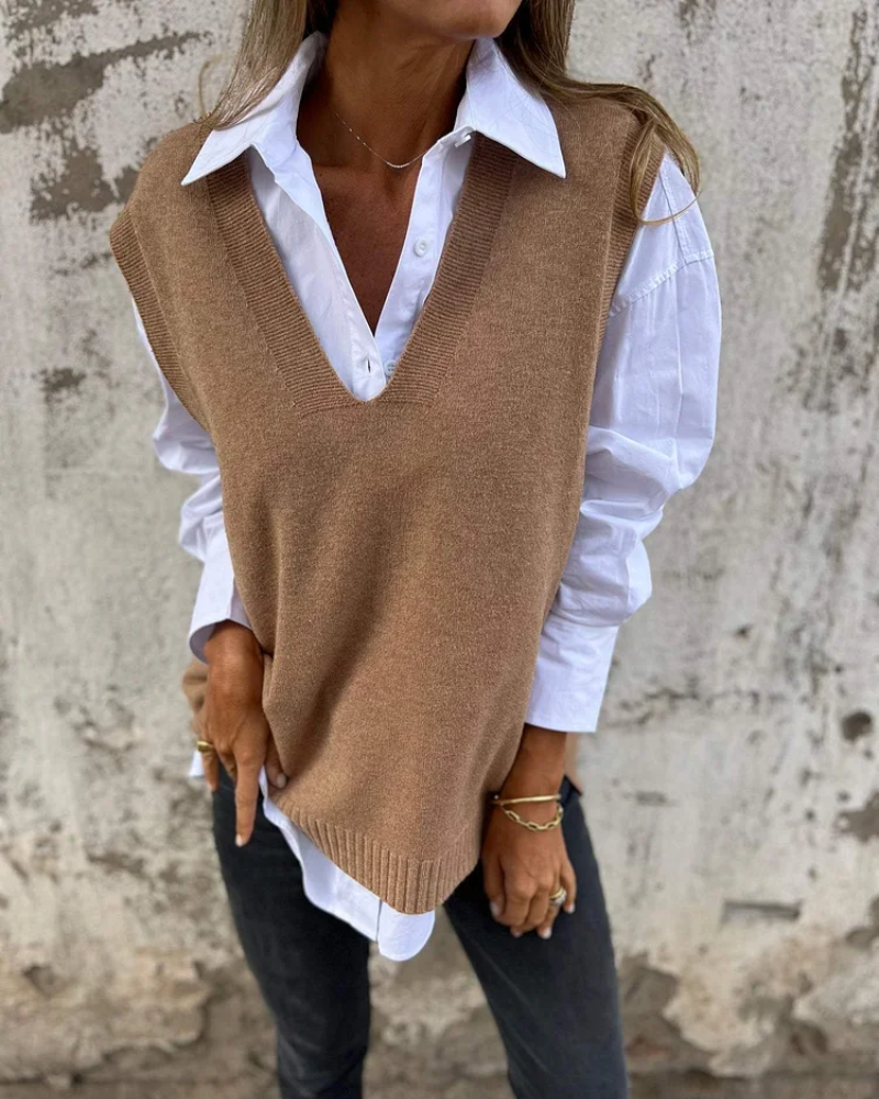 Rianna | Gilet in maglia
