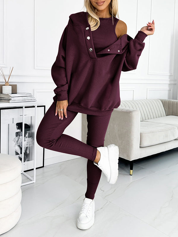 Elodie™ - Set con Pantaloni e Felpa con Cappuccio