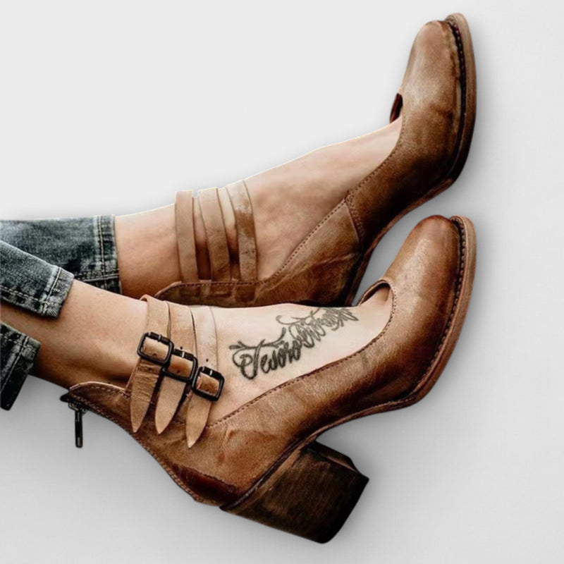 Marisa - Women's Shoes with Triple Strap