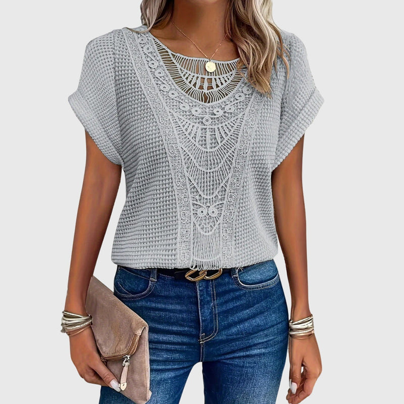 Pearl™ | Elegante blusa estilo ibicenco