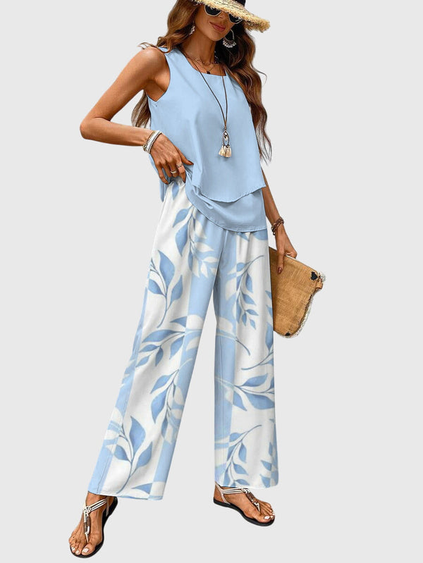 Brenda™ | Elegante completo estivo da 2 pezzi