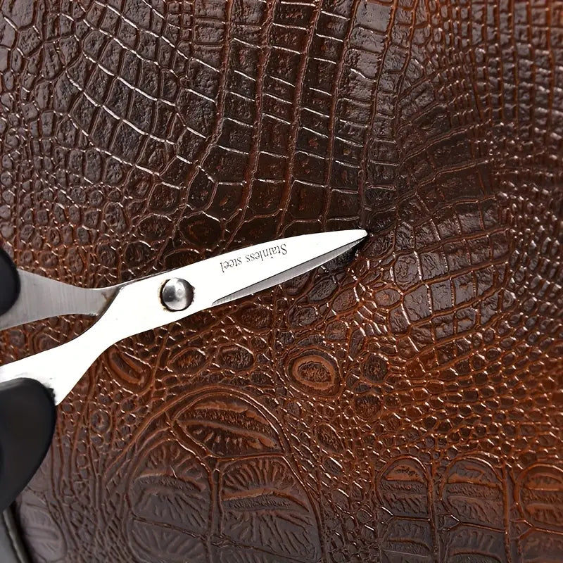Lucas™ - Borsa da viaggio con motivo coccodrillo vintage