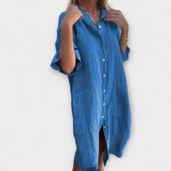 Melanie - Abito midi casual ispirato a Ibiza