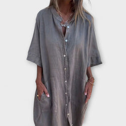 Melanie - Abito midi casual ispirato a Ibiza