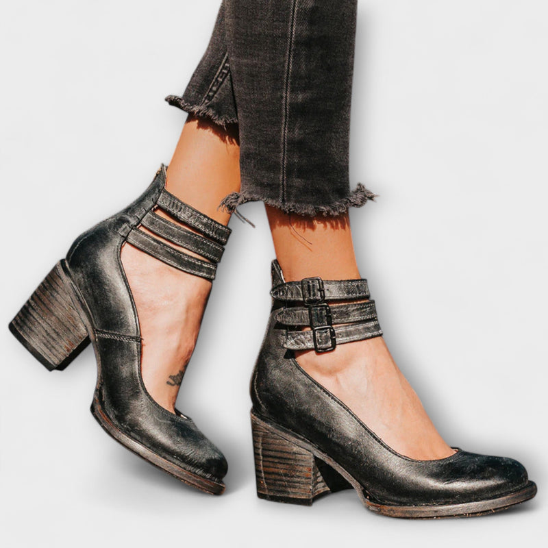 Marisa - Women's Shoes with Triple Strap