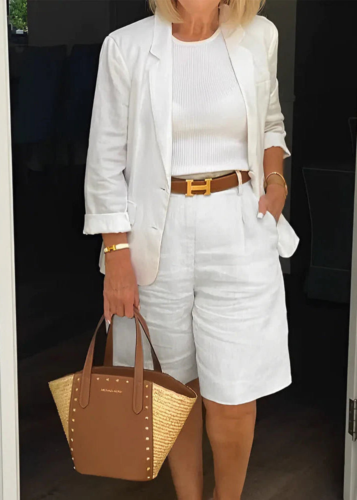 Zoey | Completo elegante con pantaloncini casual