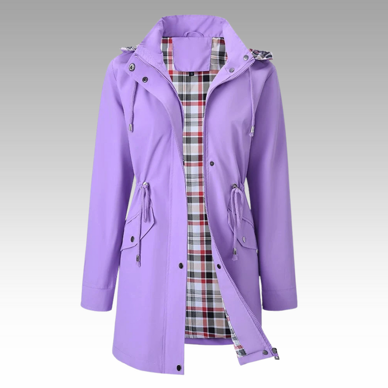 ELLA - RAIN-READY HOODED COAT