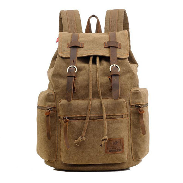 Jackson™ - Zaino vintage multitasche con patta