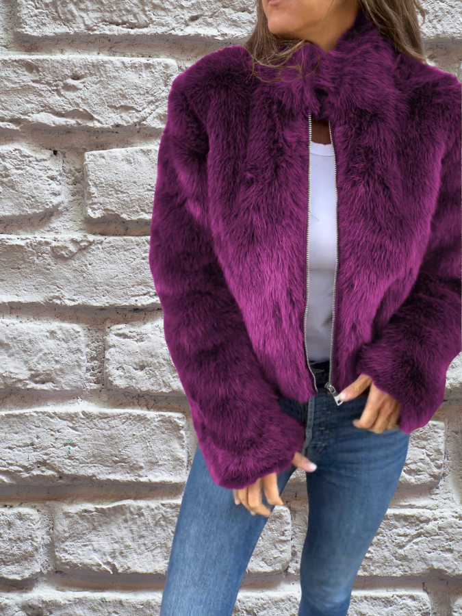 BELLA – THE LUXE FAUX FUR JACKET