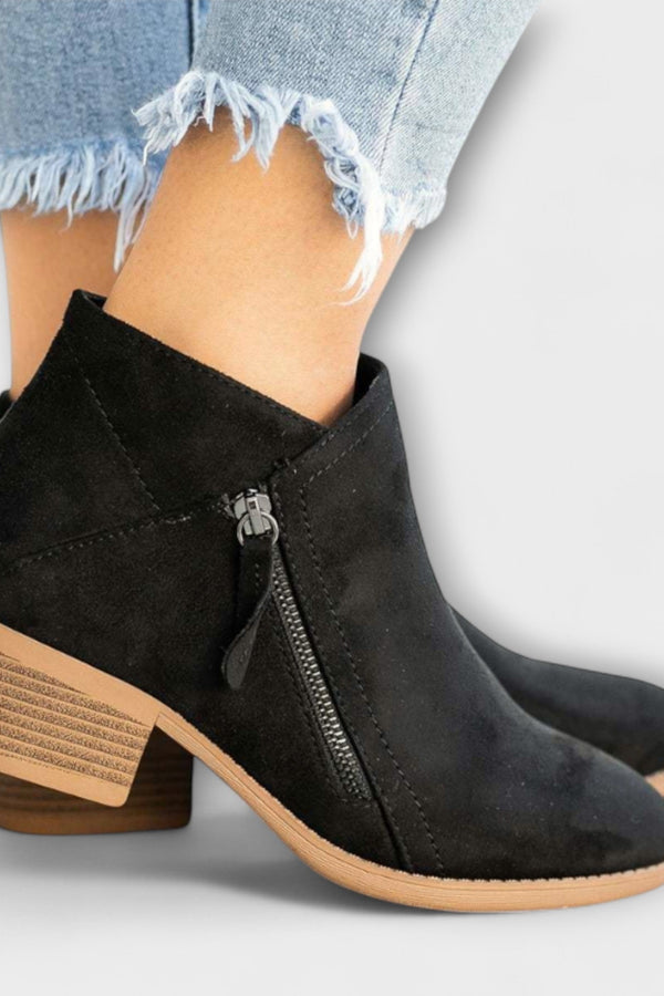 Olivia - Artivole Boots with Wide Heels