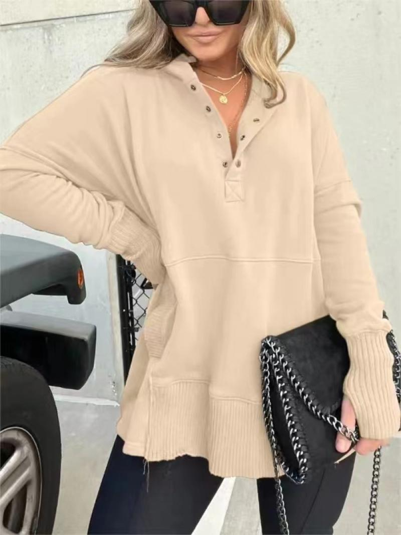 MAGGIE - FELPA CON CAPPUCCIO FLOWY FIRST CLASS 