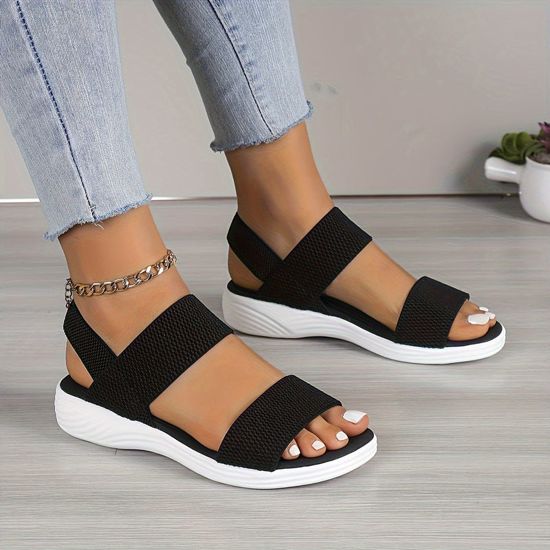 Sandali elasticizzati leggeri Emila