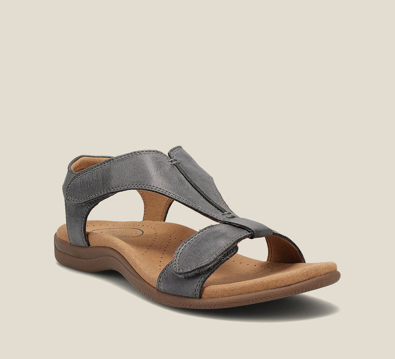 Alina - Sandali ortopedici casual in pelle