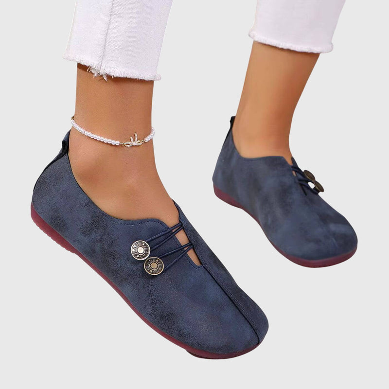 Teresa™ | Zapatos ortopédicos de cuero