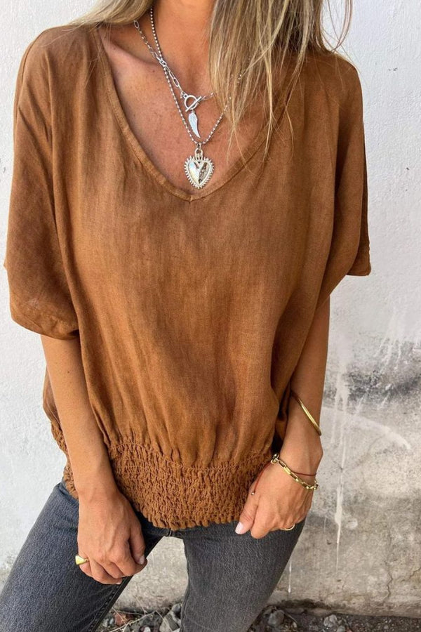 LENNOX – CLOSE CUT V NECK TEE