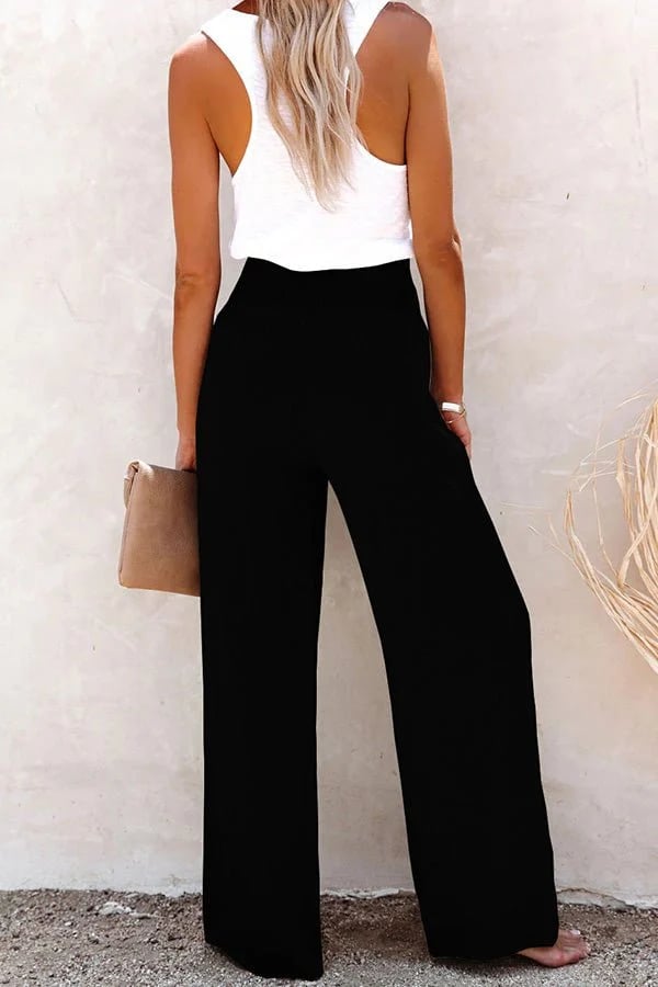 BRIAR – PANTALONI MORBIDI A VITA ALTA 