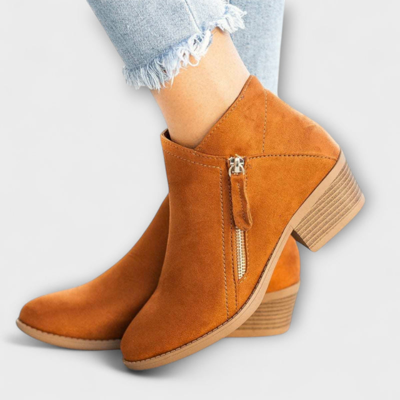 Olivia - Artivole Boots with Wide Heels