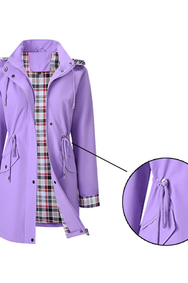 ELLA - RAIN-READY HOODED COAT