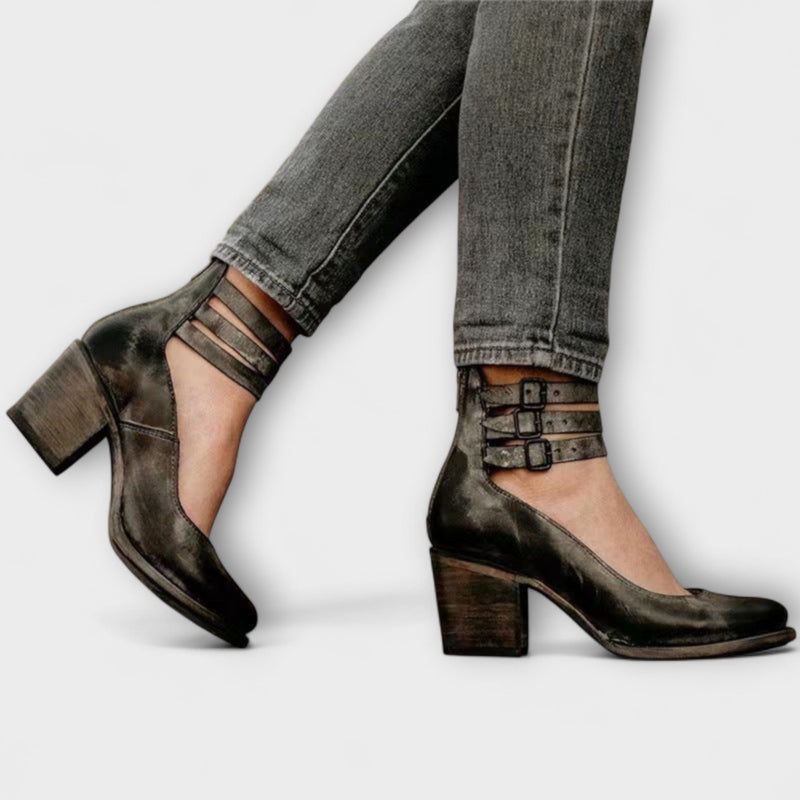 Marisa - Women's Shoes with Triple Strap