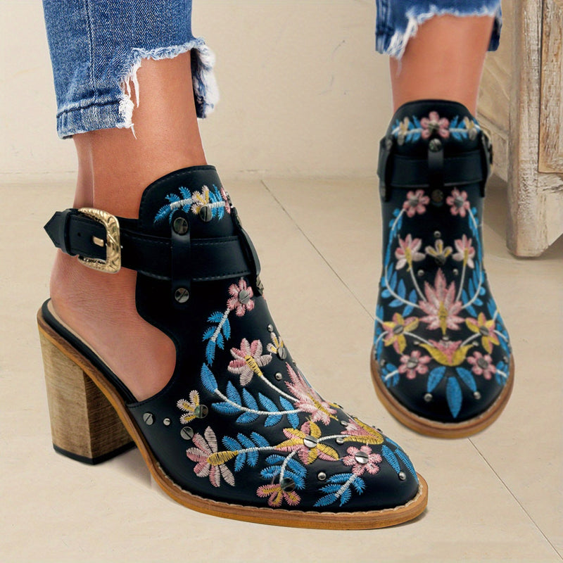 Rosine | Stivaletti vintage floreali