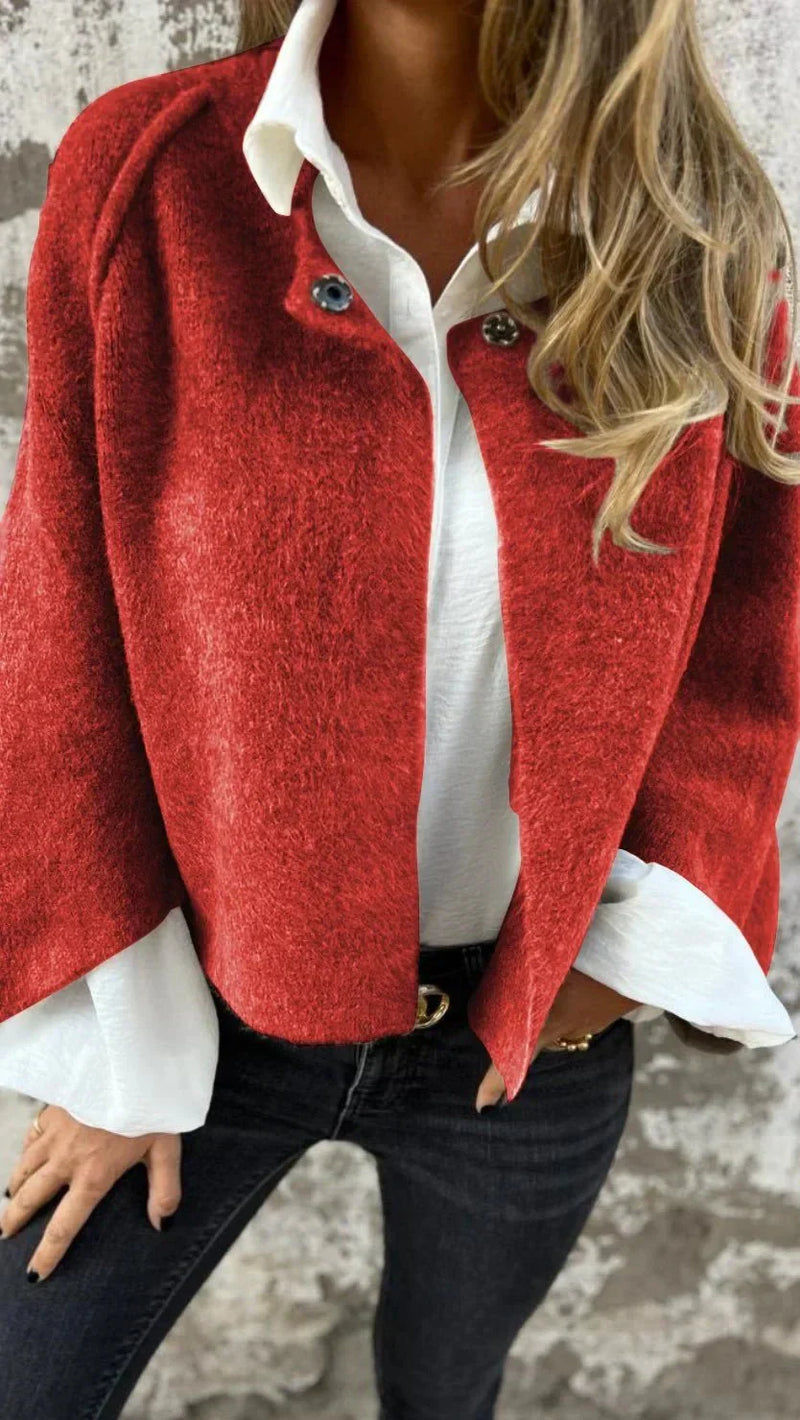 Olivia - Elegante giacca morbida 