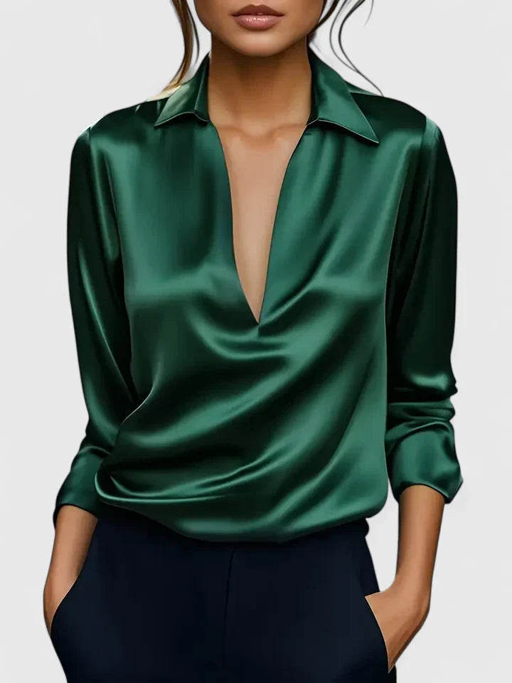 Calvina | Blusa sofisticata