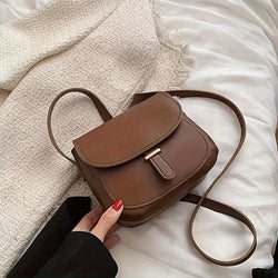 Aria™ Retro Grace | Elegante borsa a tracolla Saddle