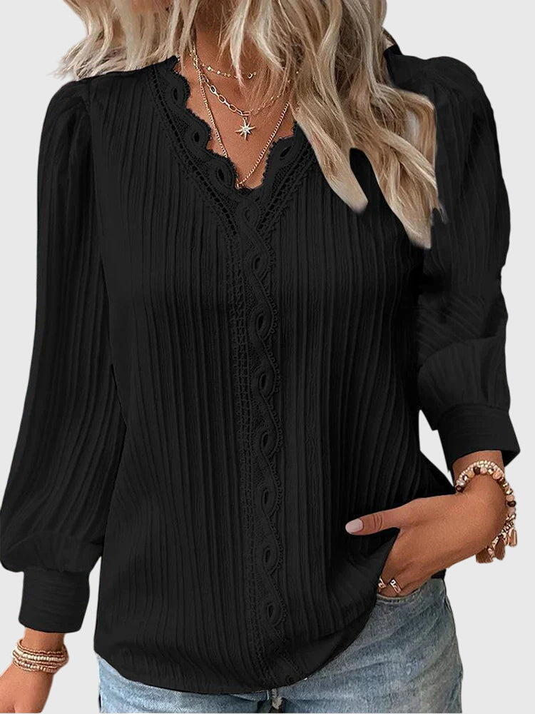 Andrea™ | Elegante camicetta pullover