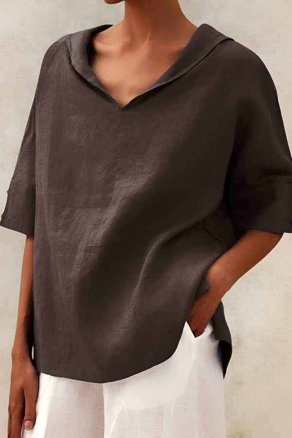 Lyndzi | Linen Blouse