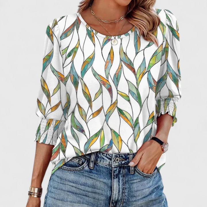 Solara | Elegante top arricciato