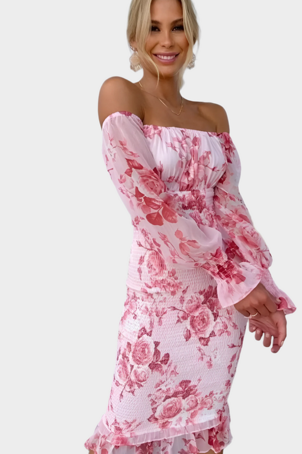 Dolce abito midi floreale