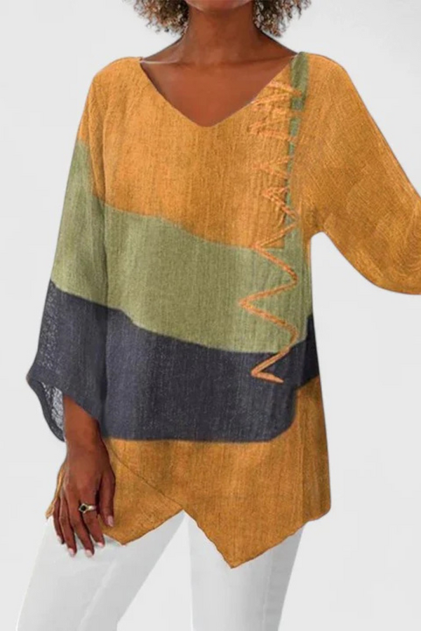 Elysia | Sophisticated V-Neck Tunic