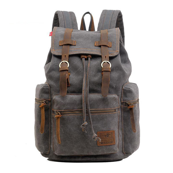 Jackson™ - Zaino vintage multitasche con patta