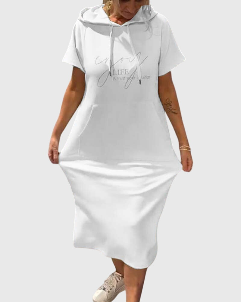 Marlowe™ | Abito casual con cappuccio