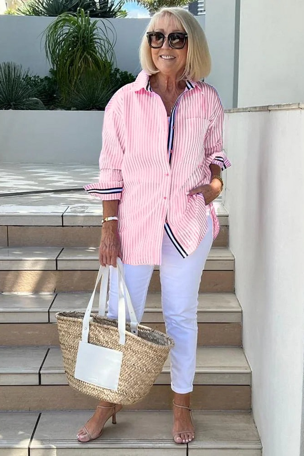 Ayva | Striped Shirt