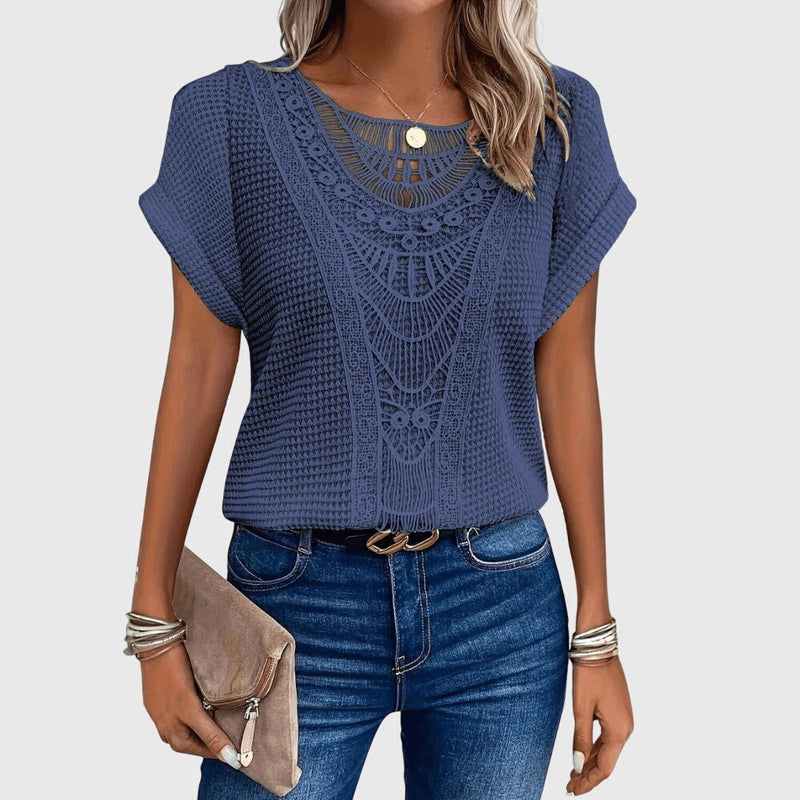 Pearl™ | Elegante blusa estilo ibicenco