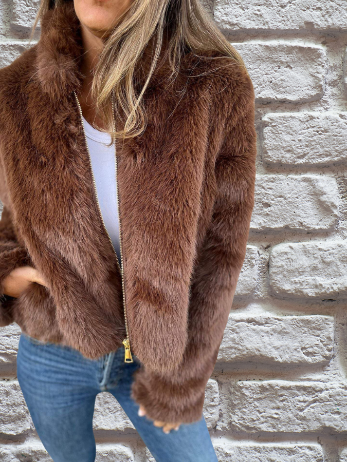 BELLA – THE LUXE FAUX FUR JACKET
