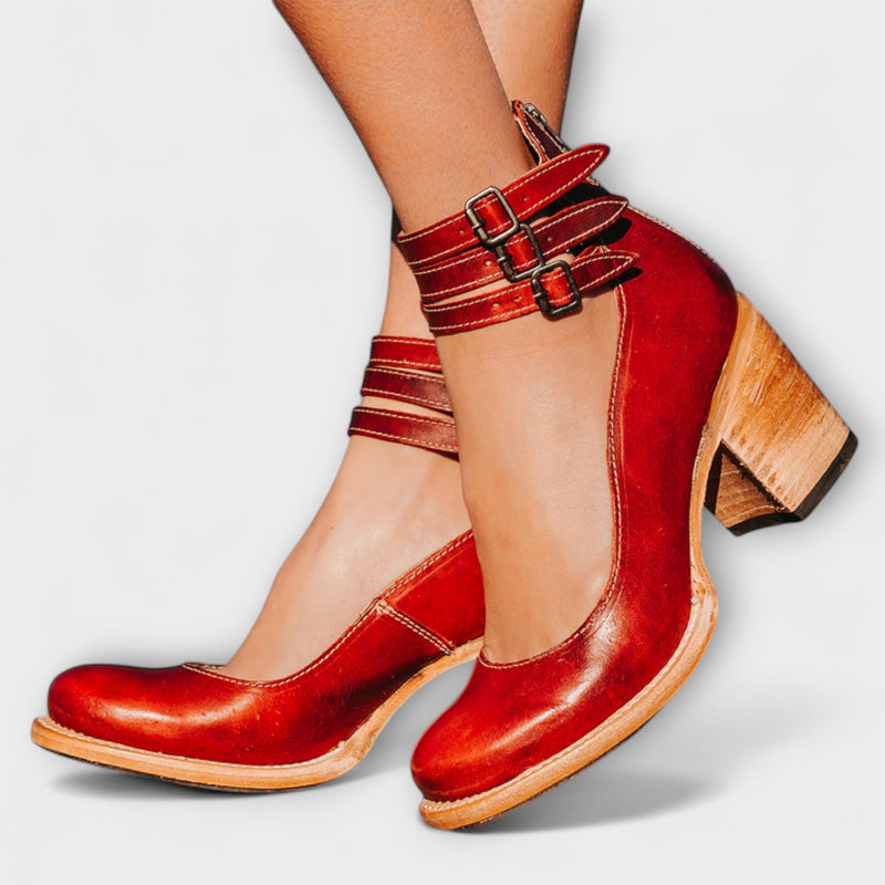 Marisa - Women's Shoes with Triple Strap