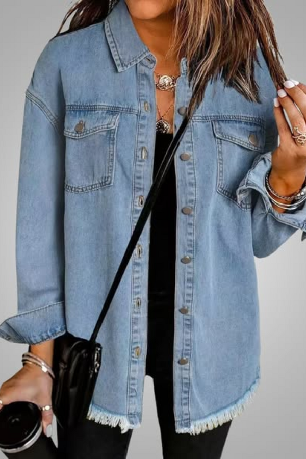 Roxanne | Stylish Casual Denim Jacket