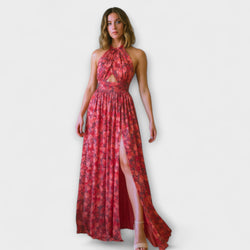 Vera - Abito elegante con motivo floreale