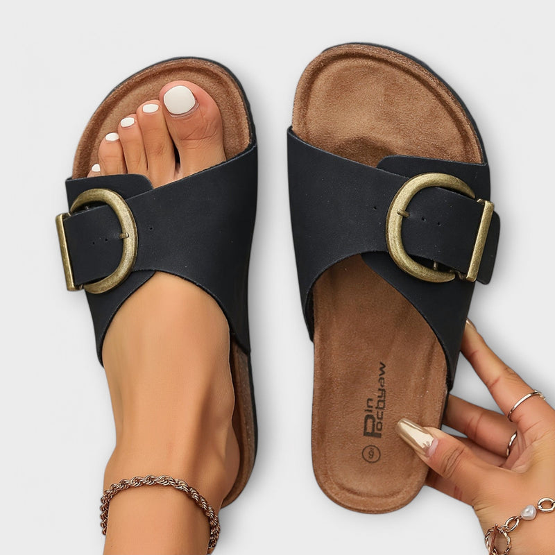 Chanclas cómodas con correa