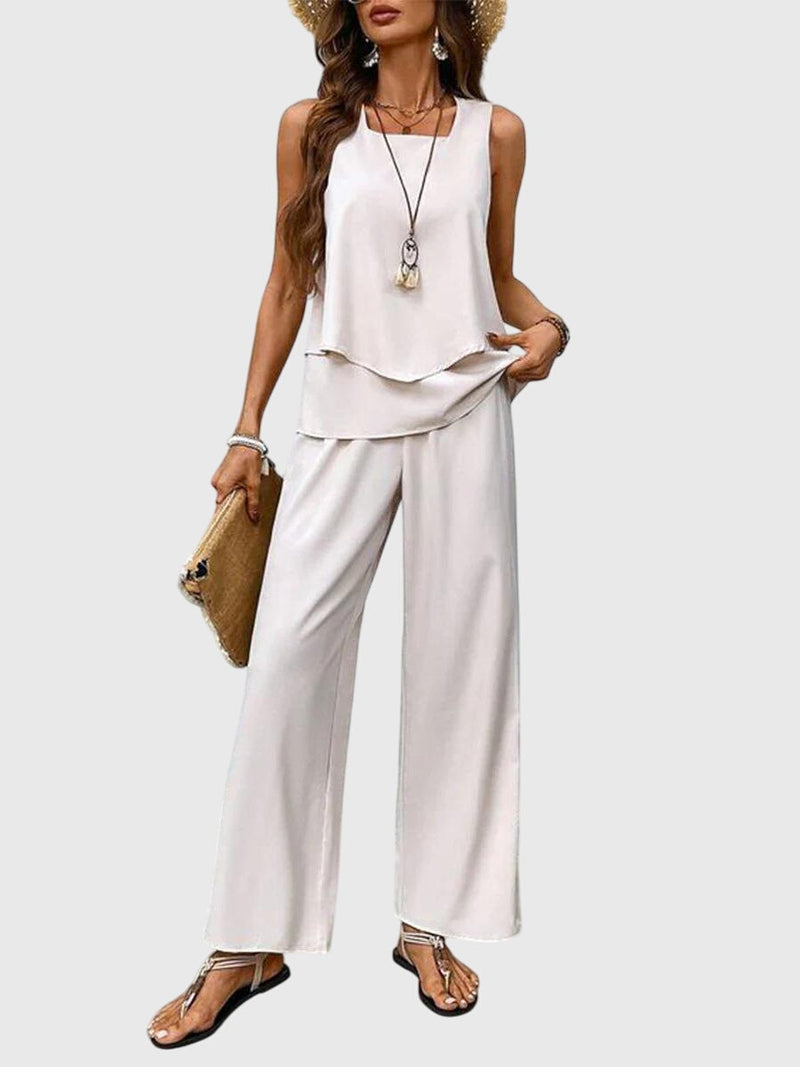 Brenda™ | Elegante completo estivo da 2 pezzi