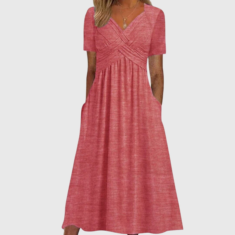 Amanda - Vestido favorecedor