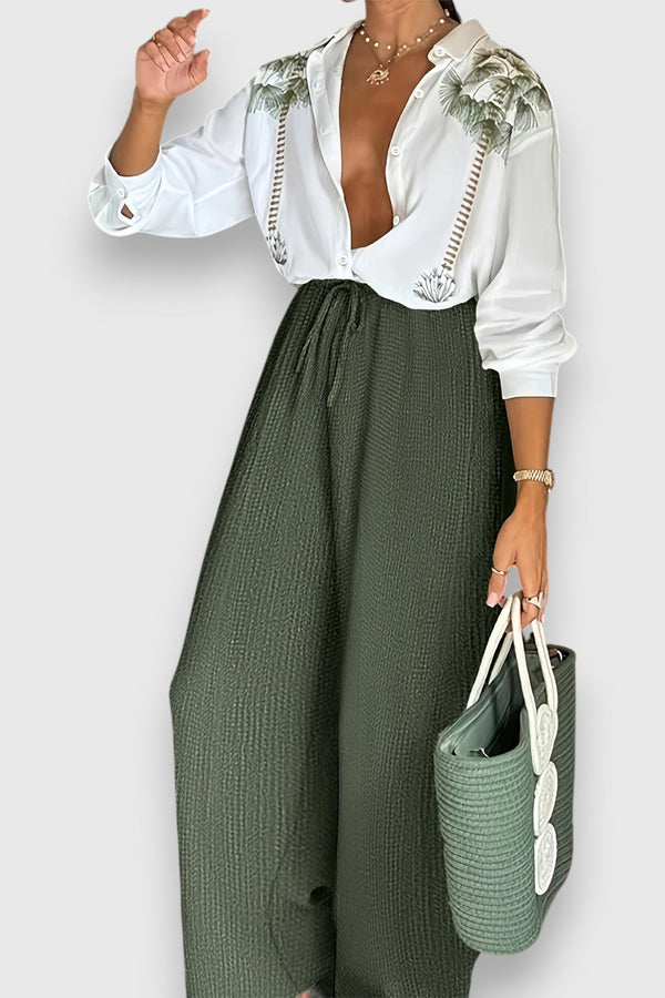 Set con stile bicolore