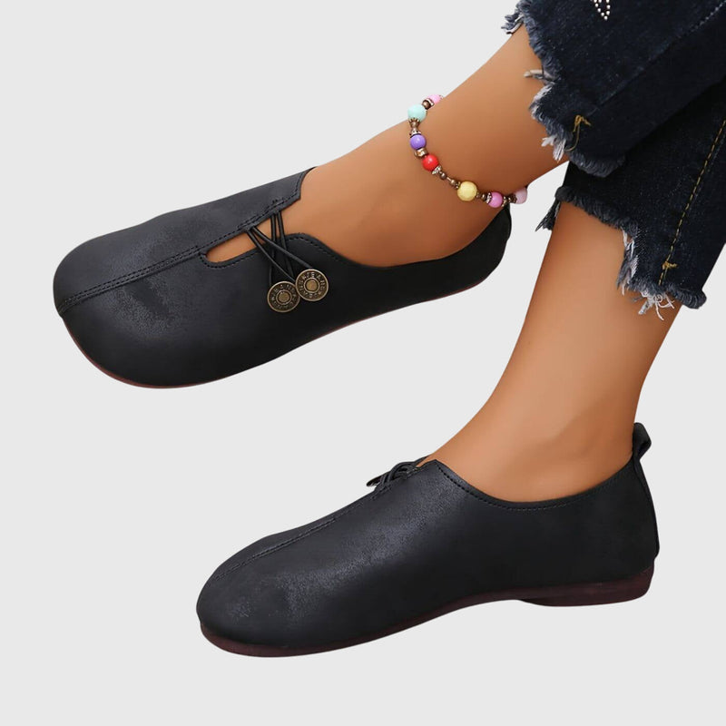 Teresa™ | Zapatos ortopédicos de cuero