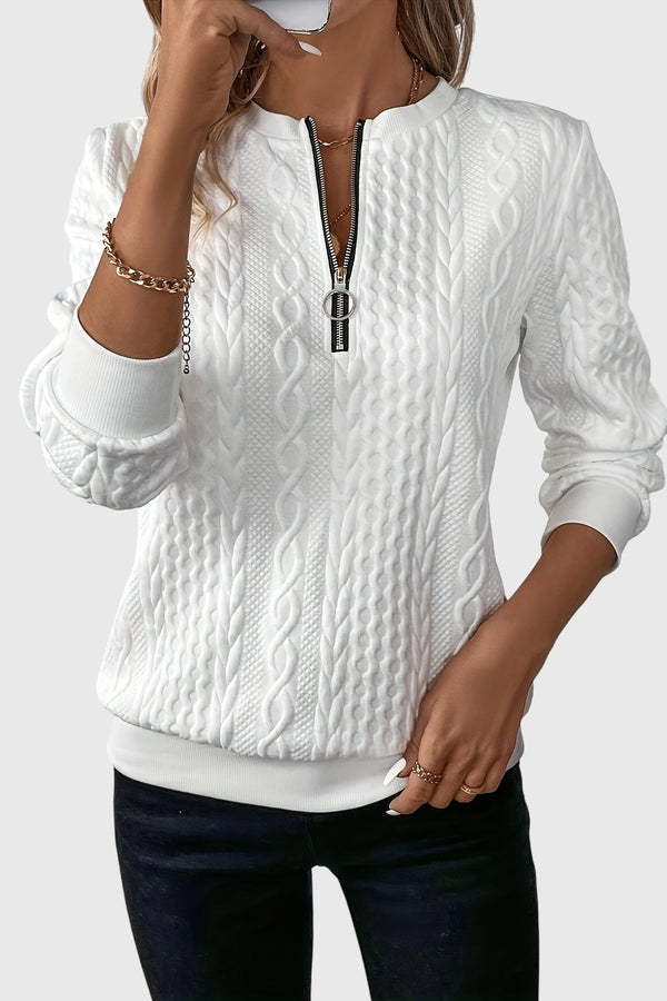 Nora™ | Maglione con cerniera