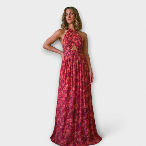 Vera - Abito elegante con motivo floreale