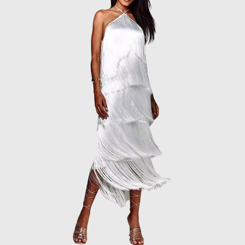 Artiselle™ - Abito con nappe