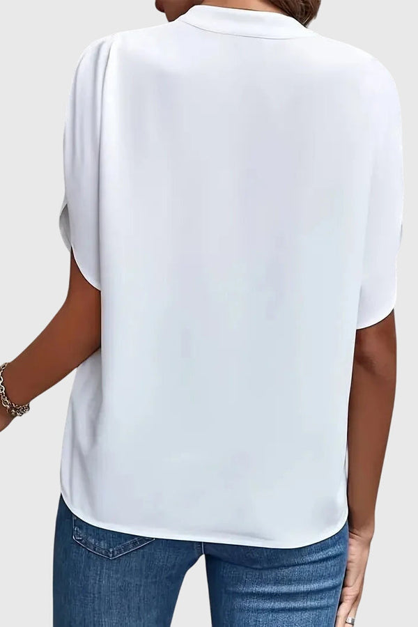 Beatrix™ | Soft and Elegant V-Neck Shirt