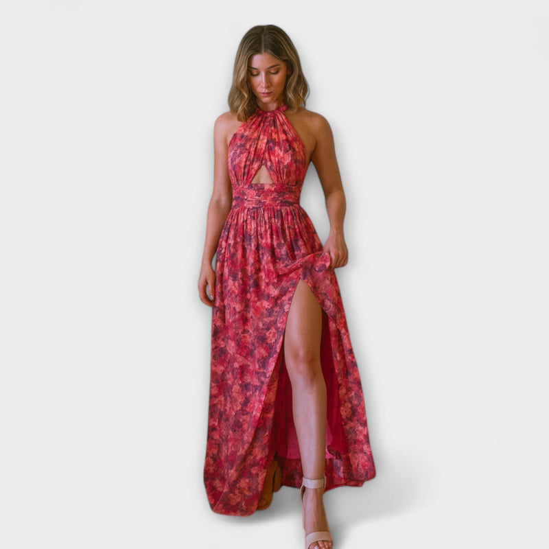 Vera - Abito elegante con motivo floreale